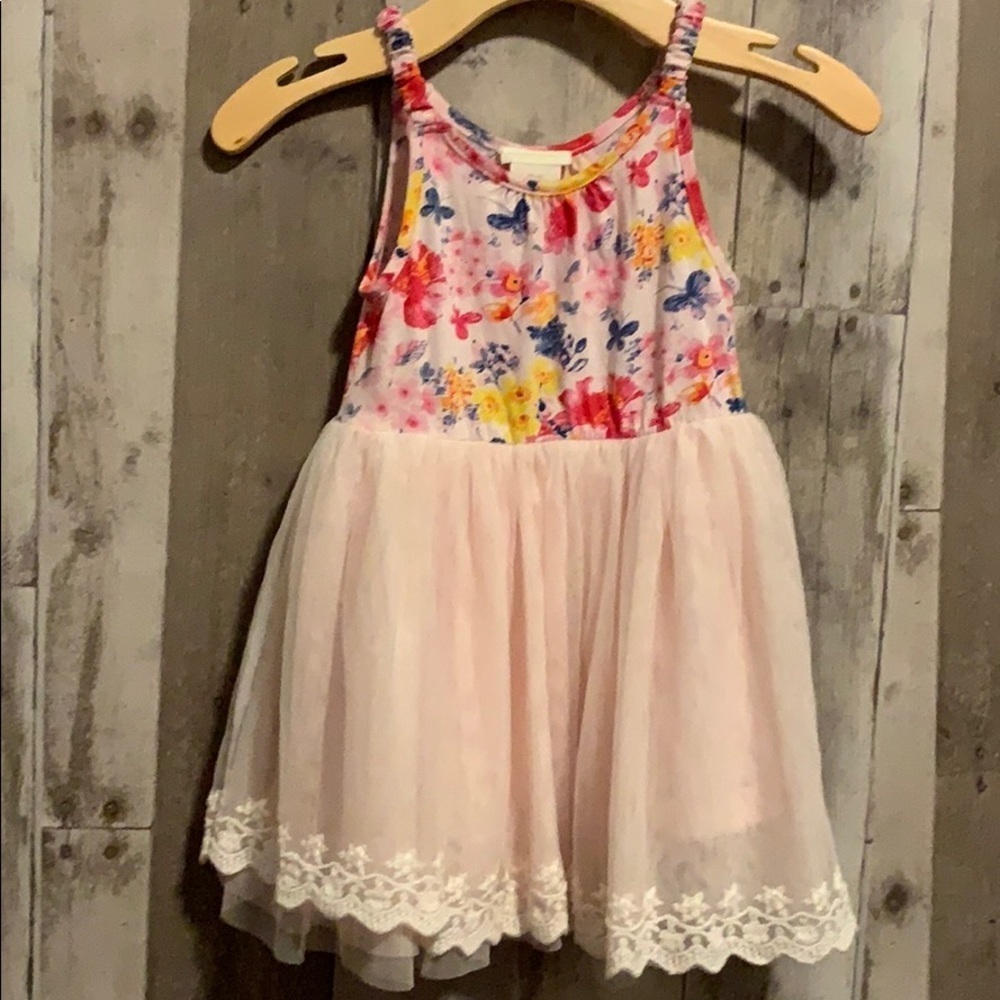 Rachel Ashwell Shabby Chic Baby Tulle Floral Dress
